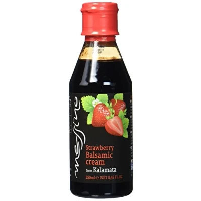 Abbildung von Messino Erdbeer Balsamico Creme Glaze, 3er Pack x 250 ml (Insgesamt: 750ml)