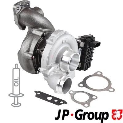 Abbildung von JP GROUP 1317400600 Turbolader Abgasturbolader inkl. Dichtungssatz MERCEDES BENZ: Viano, E Klasse T modell, C CHRYSLER: 300C Touring