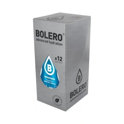 Abbildung von Bolero advanced hydration Instant Getränkepulver Lemonade 12er Pack mit Stevia zuckerfrei für Sportler (Lemonade)