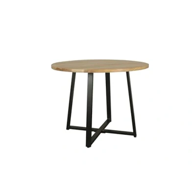 Abbildung von byLIVING Esstisch &quot;Arrow&quot;, (1 St.), mit 2,5cm starker, runder Massivholz Tischplatte, D 100, H 77 cm
