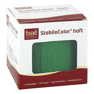 Abbildung von Bort Stabilocolor haft Binde 6cm grün