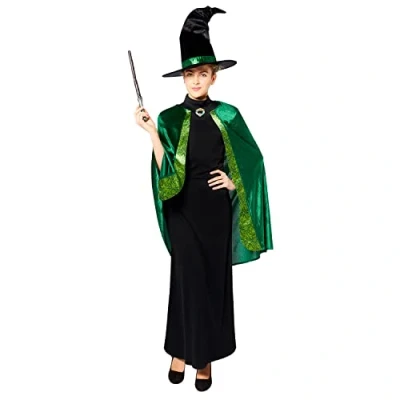 Abbildung von Amscan Kostüm Harry Potter Professorin McGonagall Gryffindor mit Hut für Erwachsene