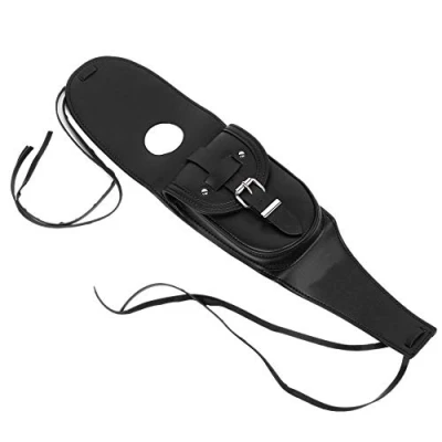 Abbildung von Terisass Motorrad Tankrucksack Universal PU Leder Konsole Mittelbeutel Passend für XL 883 1200 Verkleidungstasche schwarz