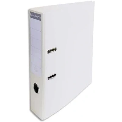 Abbildung von 10 x Exacompta Ordner Premium A4 PVC 70mm weiss