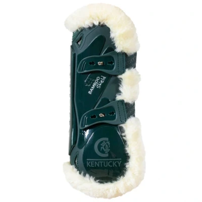 Abbildung von Kentucky Gamaschen Bamboo Elastic Vegan Sheepskin Dunkel grün S