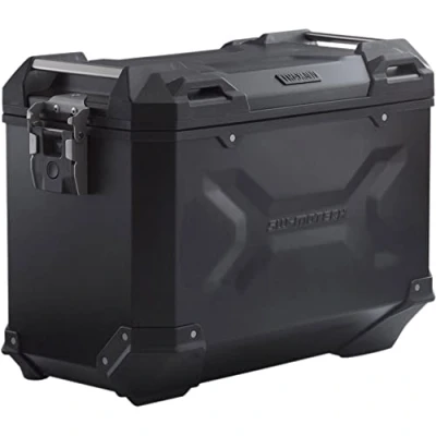 Abbildung von SW MOTECH TraX® Adventure Alu Seitenkoffer L 45 Liter links schwarz