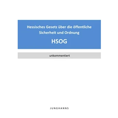 Abbildung von Hessisches Gesetz über die öffentliche Sicherheit und Ordnung (HSOG)
