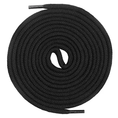 Abbildung von Mount Swiss Schnürsenkel runde aus 100% Baumwolle, reißfest, ø 3 mm 4 mm, Längen