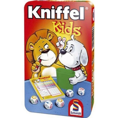 Abbildung von Schmidt Spiele Spiel, Reisespiel Zuordnungsspiel Kniffel Kids 51245