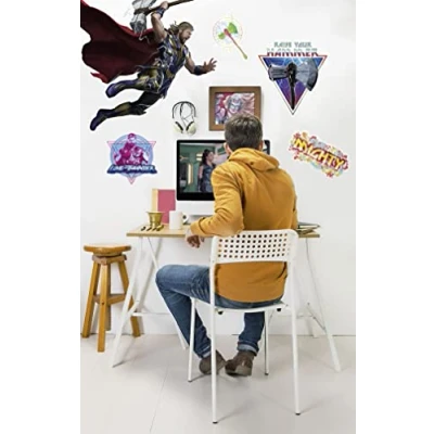 Abbildung von Komar Wandtattoo &quot;Thor4 Mighty Thor Größe 100 x 70 cm&quot;, selbstklebend, Wandsticker, Kinderzimmer