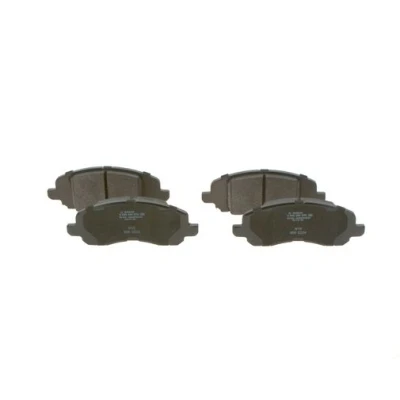 Abbildung von BOSCH 0 986 494 575 Bremsbelagsatz Low Metallic mit akustischer Verschleißwarnung Anti Quietsch Blech JEEP: Compass, Patriot