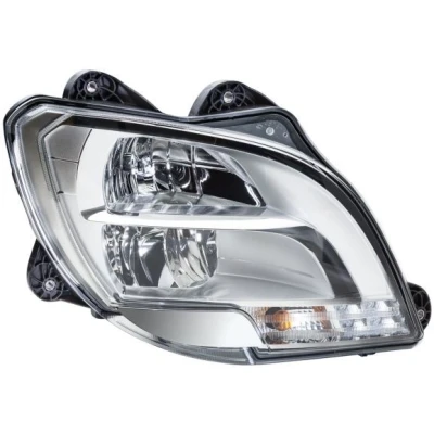 Abbildung von HELLA 1LX 010 116 801 Scheinwerfer rechts H1, LED, P21W FF, Halogen 24V für Linksverkehr