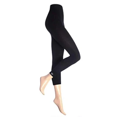 Abbildung von HEAT HOLDERS Damen Winter Warm Gefüttert Baumwolle Innen Fleece Unterhose (S/M (32 44&quot; Hip), Black)
