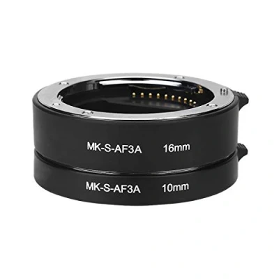 Abbildung von EBTOOLS for Adapter &amp; Konverter Für Objektive Macro Zwischenring Set,Automatischer Autofokus 10Mm 16Mm Mak Längerungsrohr Linsen Verlängerungsrohr Satz E/Fe Nex3 Nex5 Nex6 Nex7
