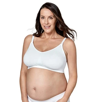 Abbildung von Medela KEEP COOL Ultra Schwangerschafts UND Still Pushup BH, Damen, Größe: Medium, White
