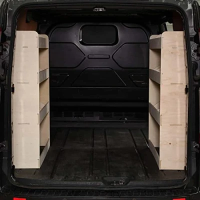 Abbildung von Vanify Kompatibel mit Opel VIVARO L1 2019+ Fahrzeugeinrichtung Fahrzeugregale, doppelte Regale hinten