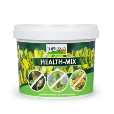 Abbildung von TOPBUXUS HEALTH MIX, Stoppt und vorbeugt Buchsbaumpilz, 2kg für 1000m2, mach es wie der Züchter!