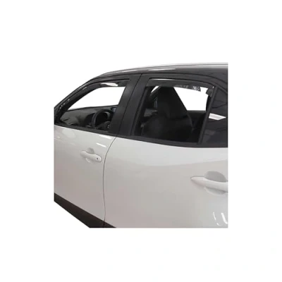 Abbildung von Windabweiser Regenabweiser kompatibel mit Toyota Yaris Cross 2022 2024 Dunkel Acryl 4tlg