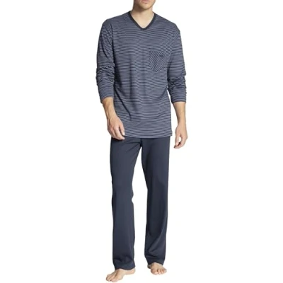 Abbildung von Calida Pyjama, Herren, Größe: 44, Dark sapphire