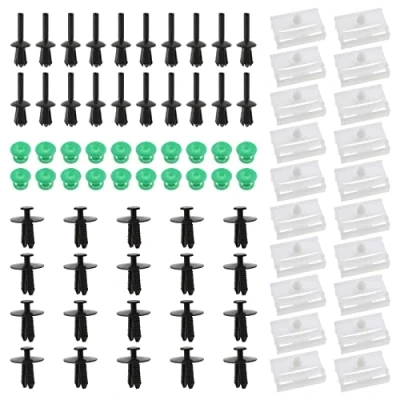 Abbildung von Be In Your Mind 20 Sätze Seitenschweller Clips Kit Zierleisten Kompatibel mit BMW 3er E32/E36/ E46/ E90/ E91 51711932996/51118174185 / 5111014103