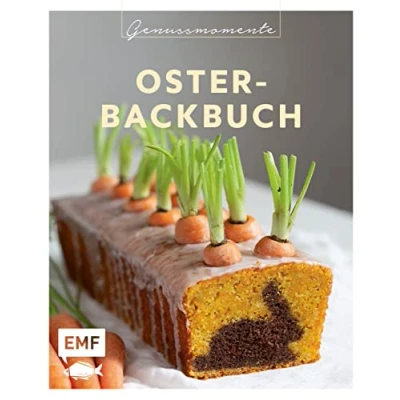 Abbildung von Genussmomente: Oster Backbuch: Schnell und einfach backen Osterzopf, Bienenstich Torte, Schoko Käsekuchen Muffins mehr! (Genussmomente: Die Food Reihe im handlichen Format modernem Design)