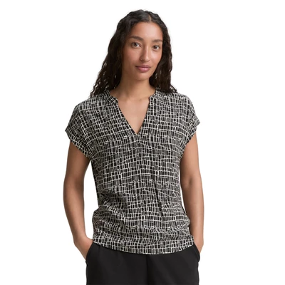 Abbildung von TOM Tailor EASY Shape Bluse, Damen, Größe: 36, Black