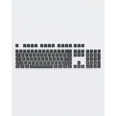 Abbildung von Dark Project KS 0049 Puddings PBT Tastenkappen, ENG/RU/UA schwarz