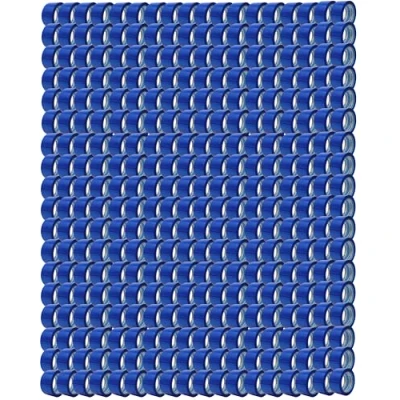 Abbildung von gws Paketklebeband 288 Rollen blau Geräuscharmes Universalklebeband zum Verpacken von Paketen Hohe Klebekraft Profi Qualität 66 m Länge 50 mm Breite