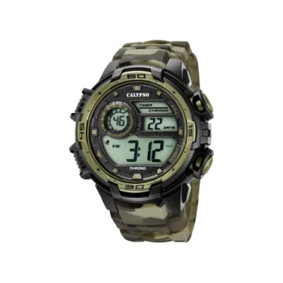 Abbildung von CALYPSO WATCHES Chronograph K5723/6, Armbanduhr, Quarzuhr, Herrenuhr, Datum, Digitalanzeige, Stoppfunktion