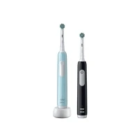 Abbildung von Oral B Elektrische Zahnbürste PRO Series 1 Doppelpack, Aufsteckbürsten: 2 St., Drucksensor