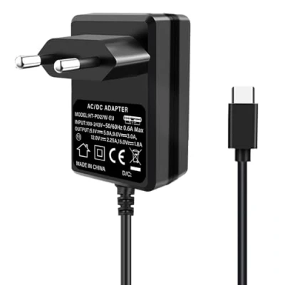 Abbildung von Raspberry Pi 5 Netzteil, 5,1V 5A 27W PD Netzteil Schwarz USB C 4GB/8GB