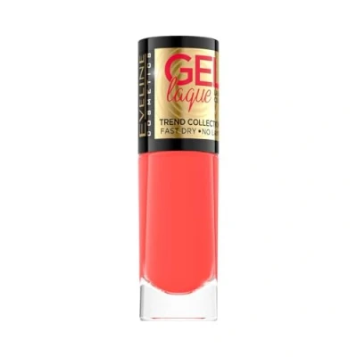 Abbildung von Eveline Cosmetics Gel Laque Nagellack Nr. 230, Lang anhaltender, schnell trocknender Effekt Lack, Kein UV/LED Licht erforderlich, 8ml
