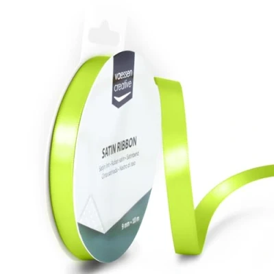 Abbildung von Vaessen Creative Satinband 9mmx10m Hell Grün