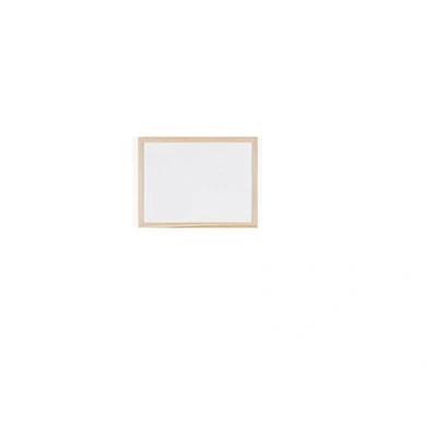 Abbildung von Bi Office Budget Whiteboard mit Holzrahmen, trocken abwischbar, 5 Größen wählbar, 40 x 30 cm