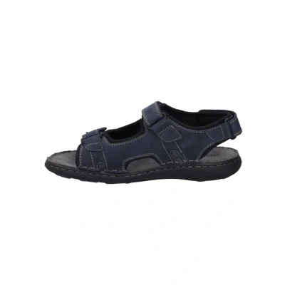 Abbildung von Josef Seibel Vincent Trekkingsandale jeanskombi, Herren, Größe: 41, Jeans kombi Schuhe