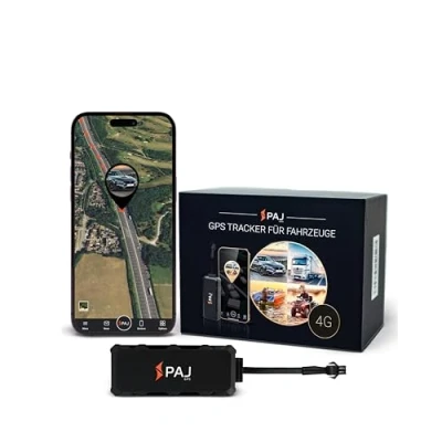 Abbildung von PAJ GPS 4G Tracker für Motorrad, Auto und Fahrzeuge Direktanschluss 9 75 V, Diebstahlschutz, Live Ortung per App, 365 Tage Streckenspeicher (4G Mini Diebstahlschutz 1m Kabel)