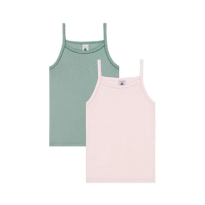 Abbildung von Petit Bateau KIDS 2 PACK Unterhemd/shirt für Kinder, Größe: 152, Fleur