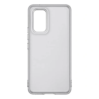 Abbildung von Samsung Galaxy A53 Hülle Silikon Soft Case/Backcover Handyhülle Schwarz