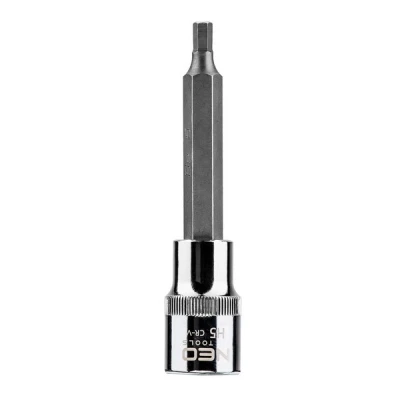 Abbildung von NEO TOOLS 08 780 Steckschlüsseleinsatz 1/2Zoll 7422 H5 Chrom Vanadium Stahl, Werkzeugstahl Innensechskant
