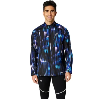 Abbildung von Asics ROAD LITE SHOW Jacket Laufjacke, Herren, Größe: Large, Blue expanse