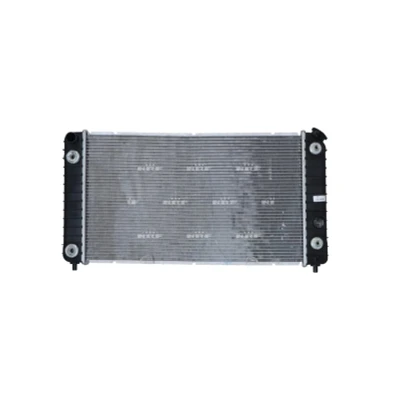 Abbildung von NRF 56011 Kühler, Motorkühlung Aluminium 667 386 29 mit Anbauteilen Kühlrippen gelötet CHEVROLET: Blazer S10 II