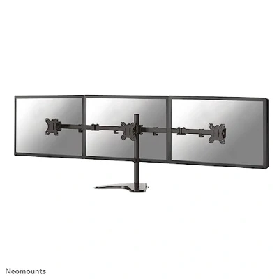 Abbildung von Neomounts FPMA D550DD3BLACK dreifach Monitor Tischständer