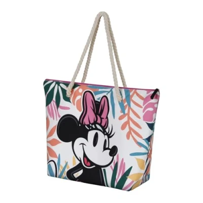 Abbildung von Karactermania Strandtasche Disney Minnie Maus Island Soleil Tragetasche, große Henkel