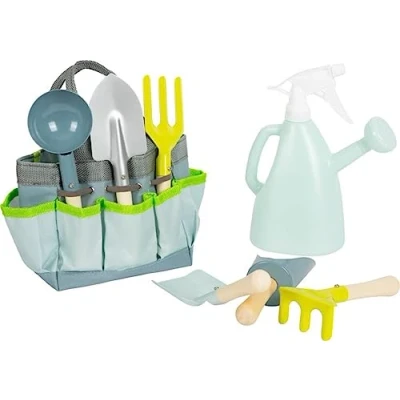 Abbildung von Small Foot Kinder Gartenset Gartentasche mit Gartenwerkzeug, (Set, 8 tlg)