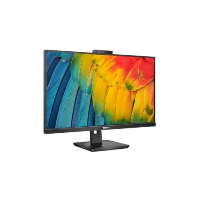 Abbildung von Philips 24B1U5301H 24 Zoll Full HD Monitor, 5 MP Webcam, höhenverstellbar, Lautsprecher (1920x1080, 75 Hz, HDMI, DisplayPort, USB C, RJ45, Hub) schwarz