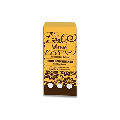 Abbildung von HENNA PULVER GOLD HAUCH HAARFARBE