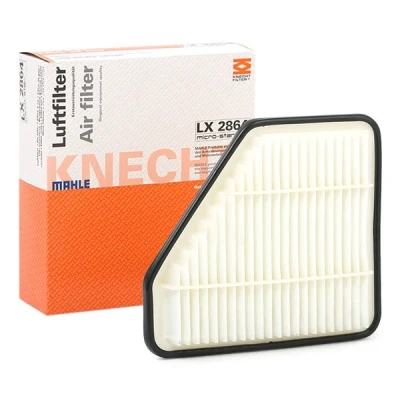Abbildung von MAHLE ORIGINAL LX 2864 Luftfilter 70,0 234 267,5, 267,5 Filtereinsatz TOYOTA: Auris Kombi, Schrägheck, Verso