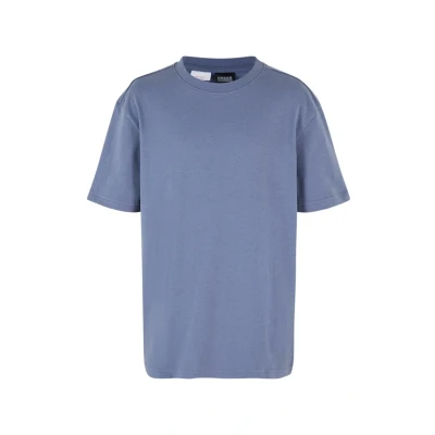 Abbildung von Urban Classics Heavy Oversized Tshirt basic für Kinder, Größe: 134/140, Vintageblue