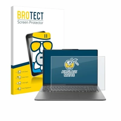 Abbildung von BROTECT Entspiegelungs Schutzglas für Lenovo Yoga Pro 9i Gen 9 16&quot; Non Touch Schutzfolie Panzer Folie Glas Matt [Kratzfest 9H, Anti Reflex]