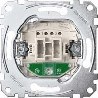 Abbildung von Schneider Electric Merten MEG3102 0000 Aus Kontrollschalter Einsatz 10 A AC 250 V Steckklemmen, Unterputz zum Einbau von Schalter und Steckdose, Made in Germany